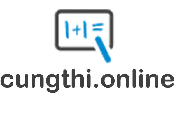 Phần mềm tạo đề thi online hiệu quả Cungthi.vn