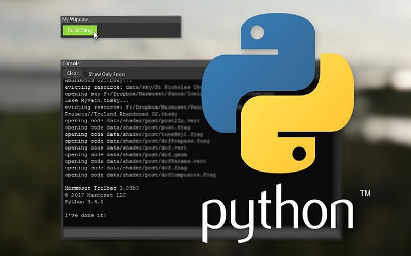 ngôn ngữ lập trình phổ biến python