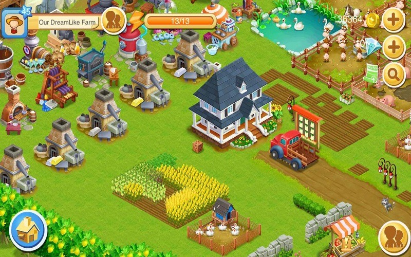 game happy farm