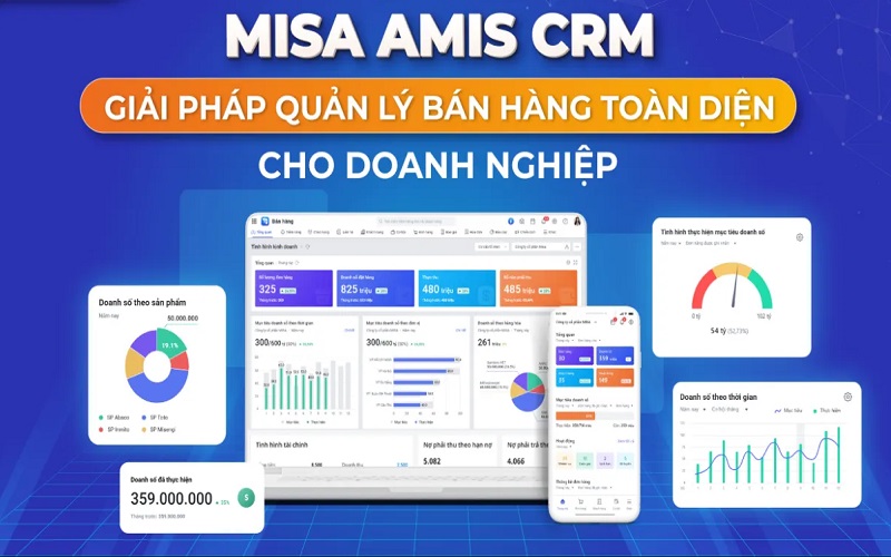 phần mềm MISA AMIS CRM 