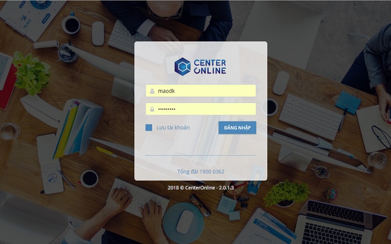 phần mềm Center Online