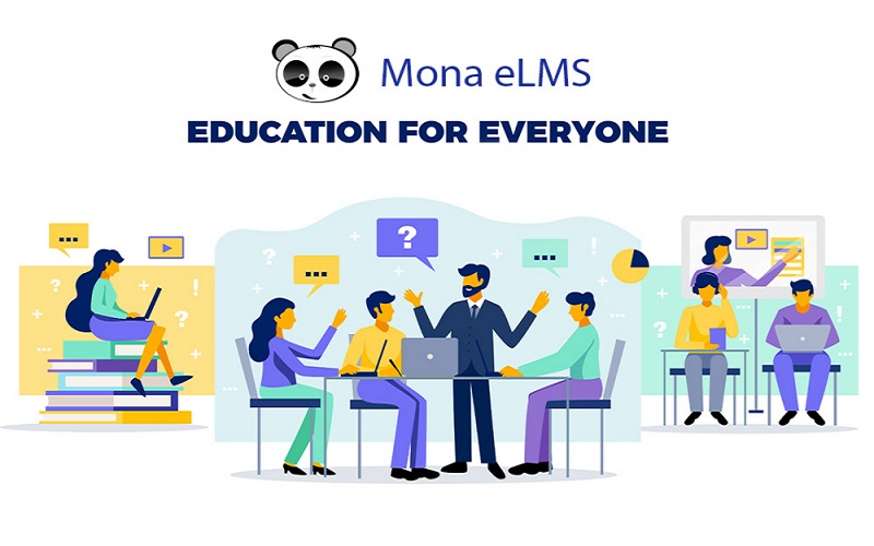 phần mềm dạy học online Mona eLMS