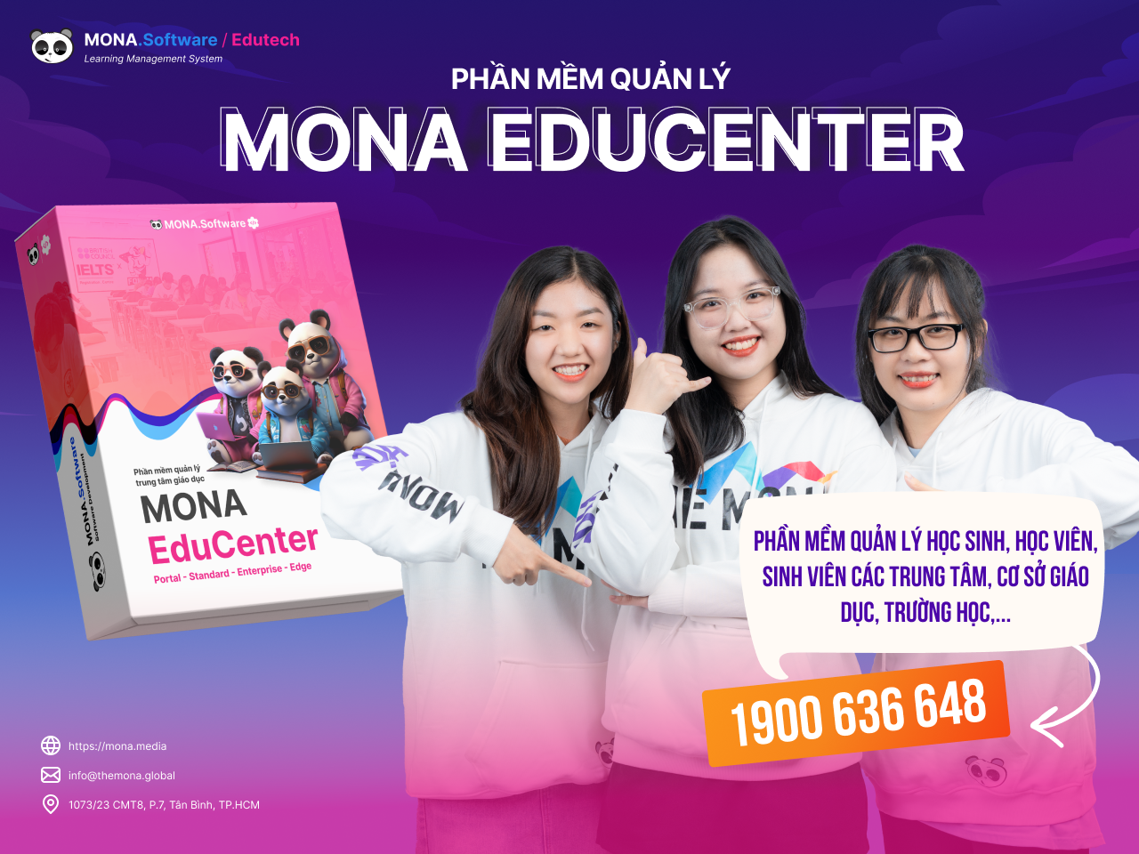 phần mềm Mona EduCenter