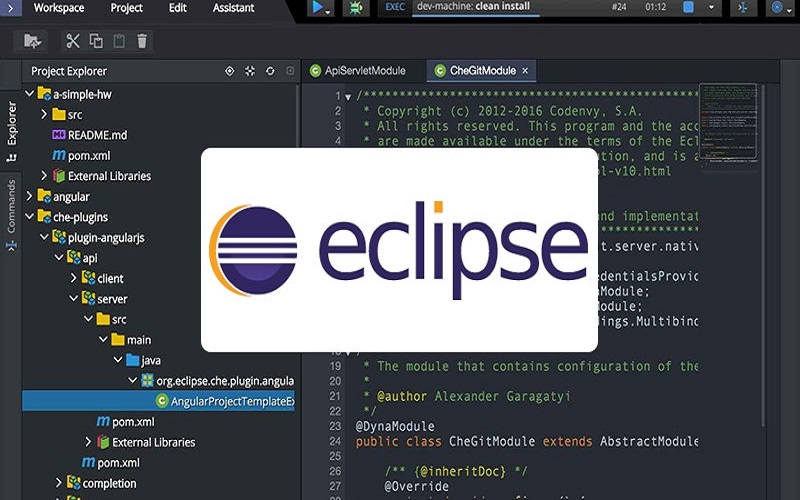 phần mềm Eclipse