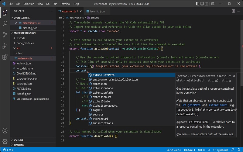 phần mềm Visual Studio Code