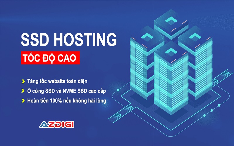 dịch vụ hosting của AZDIGI