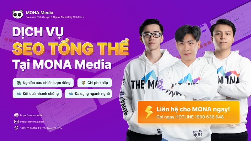 dịch vụ seo tổng thể tại mona media