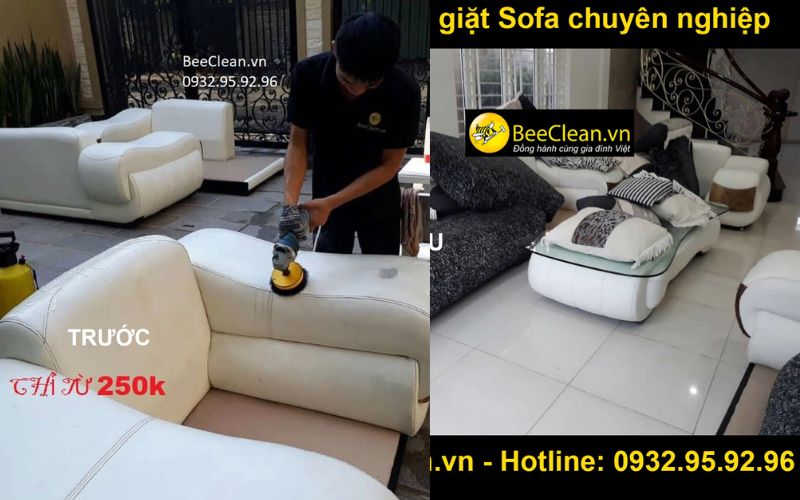 công ty giặt ghế sofa Bee Clean