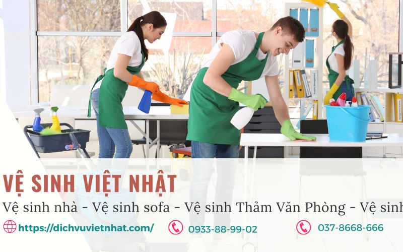 công ty vệ sinh sofa Việt Nhật
