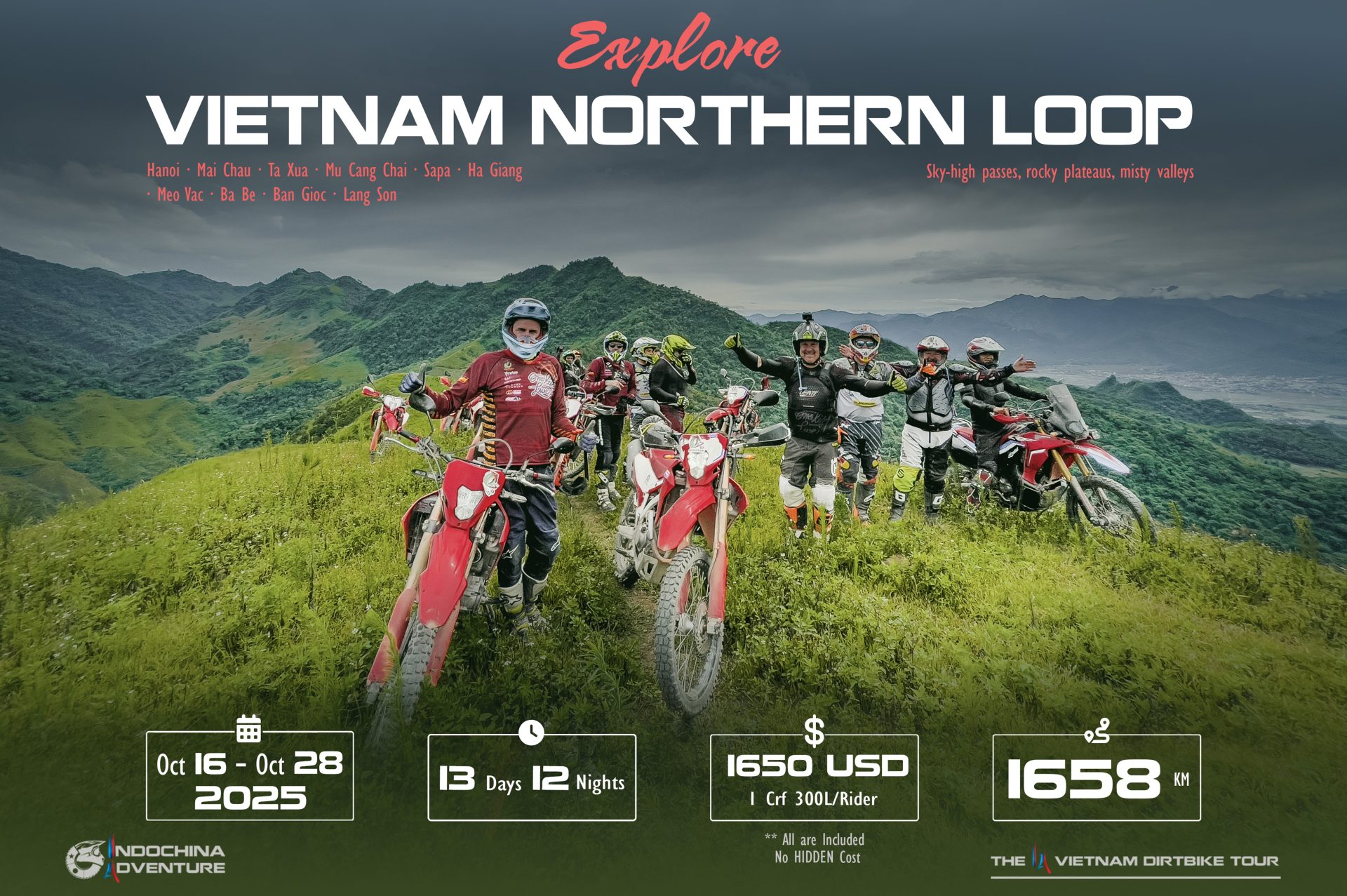 Tour phượt các tỉnh miền Bắc chuyên nghiệp tại IAdventureTours