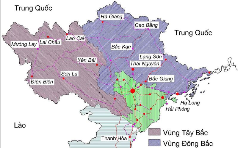 giới thiệu về vùng Đông Bắc