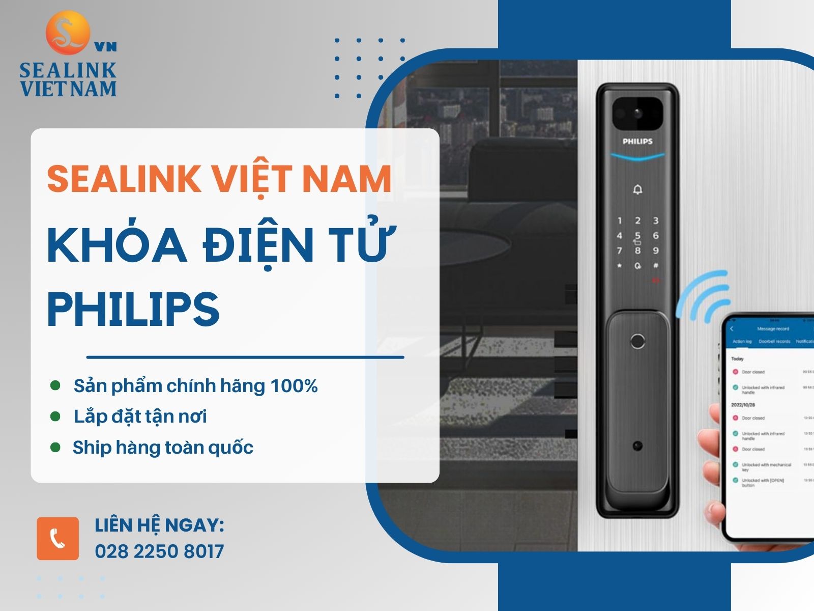 TICKLOCK Việt Nam – Đại lý phân phối khóa Philips chính hãng