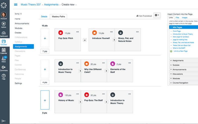 Phần mềm E-learning Canvas LMS