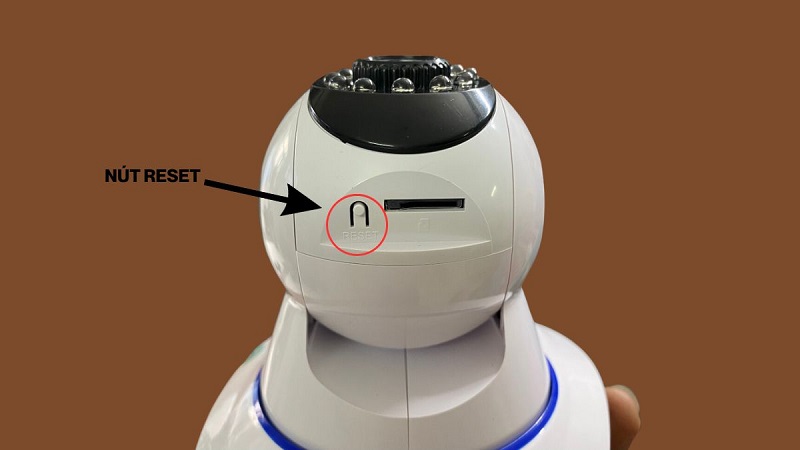 Reset camera Yoosee về cài đặt gốc để lấy lại mật khẩu