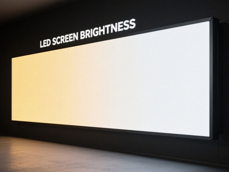 Độ sáng màn hình LED